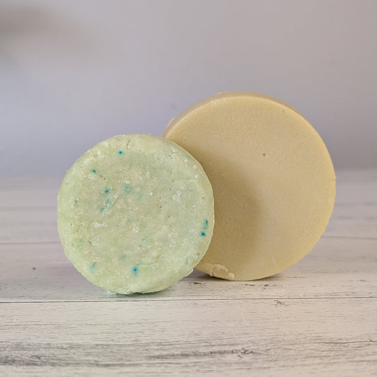 Lavender Rosemary Mint Shampoo Bar and Hair Conditioner Bar Set