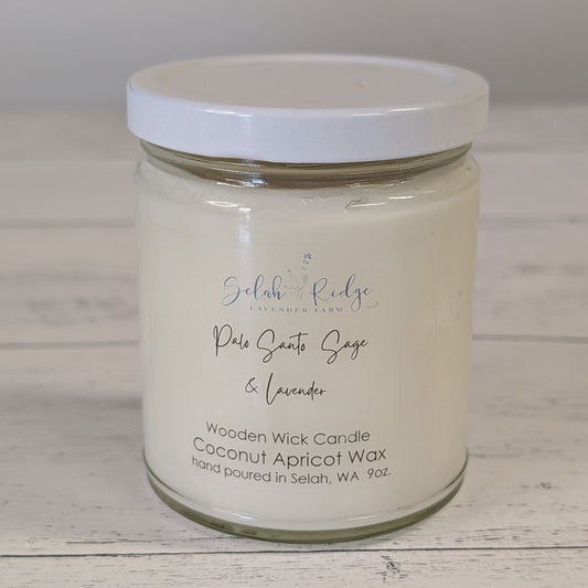 Palo Santo, Sage & Lavender Candle