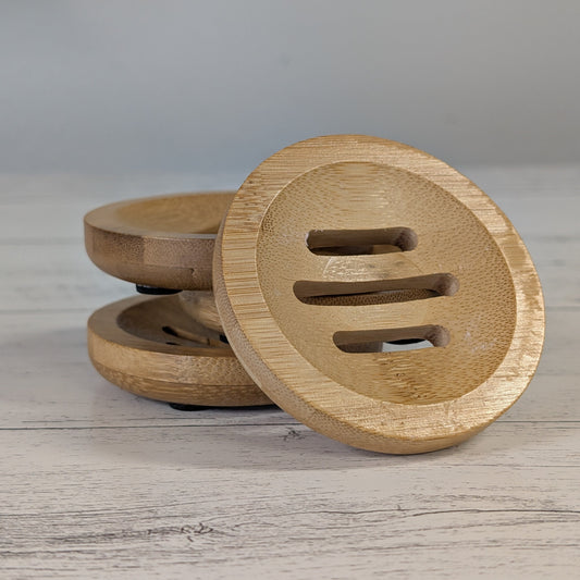 Bamboo shampoo and conditioner bar