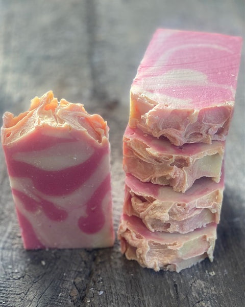 Pink Peony & White Lavender Artisan Soap